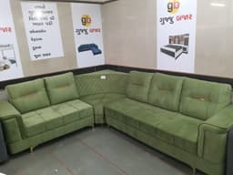 golden patti design corner sofa