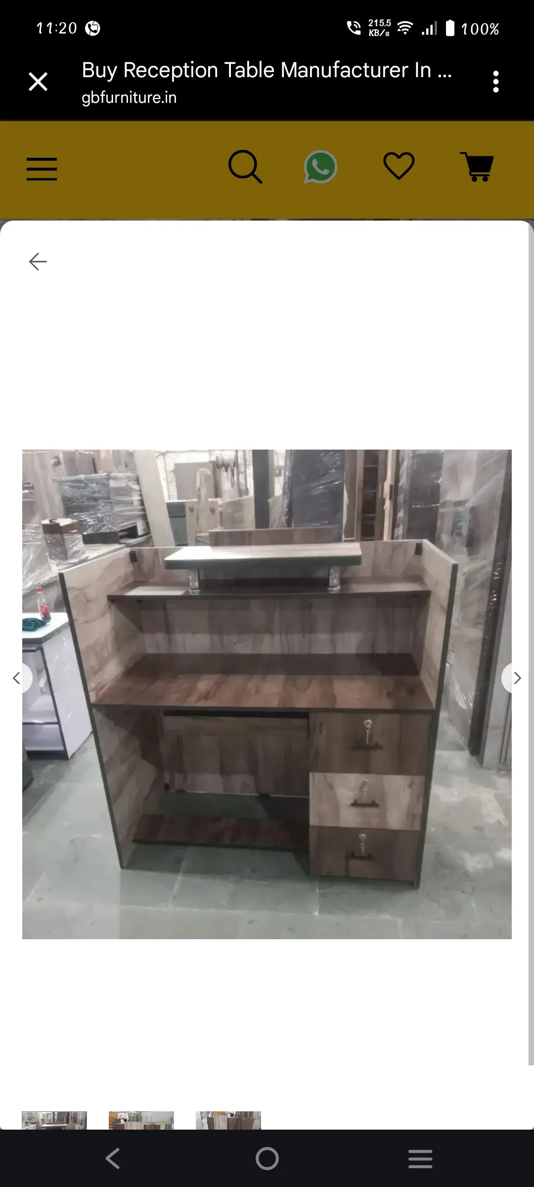 Reception table 482448