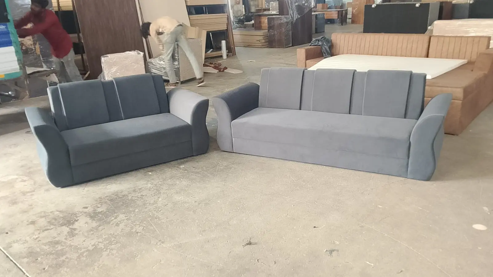 3+2 sofa regular HR form black paya