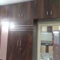 wardrobe  with top cabinet rs 28000
