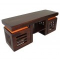 Centre table with 2 puffy