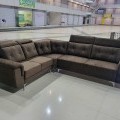 Corner sofa mechanism headrest