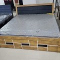 Plywood bed for bedroom