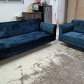 3+2 heavy sofa in velvet cloth