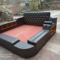 Designer Double Bed With Storage