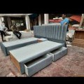 Twin Designer Bed with Storage