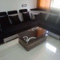 Sofa with center table