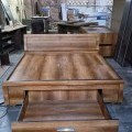 King size drawer bed