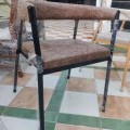 Metal cafe chair