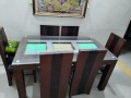 New Dining table with 6 siting capacity at Ahmedabad Rs. 32000 /-  call me at 6359942870