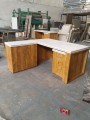 L shape office table