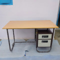 Rectangular Godrej type Metal Office Table, With Storage In Electronic