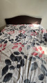 Queen-Size Double Bed (6x5 Ft) with Soft Mattress – Great Condition
