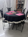 Wroght Iron Dining Table with 4 chairs