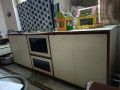 Corner table cum Tv cabinet with Storage