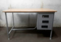 Metal Office Executive Table 3 Drawer With Automatic Lock In Bangalore