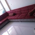 L shape heavy sofa
